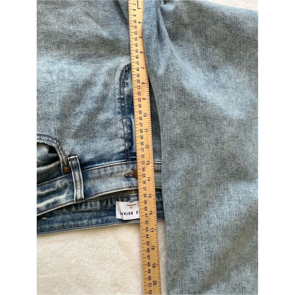 Lane Bryant Signature Fit High Rise Girlfriend Crop Jeans Acid Wash Size 22 - Picture 8 of 14